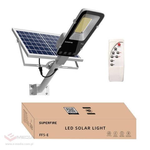 Lampa solarna Superfire FF5-E, 897W, 2000lm, 20000mAh