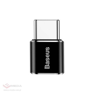 Adapter Baseus Micro USB do USB Type-C - czarny