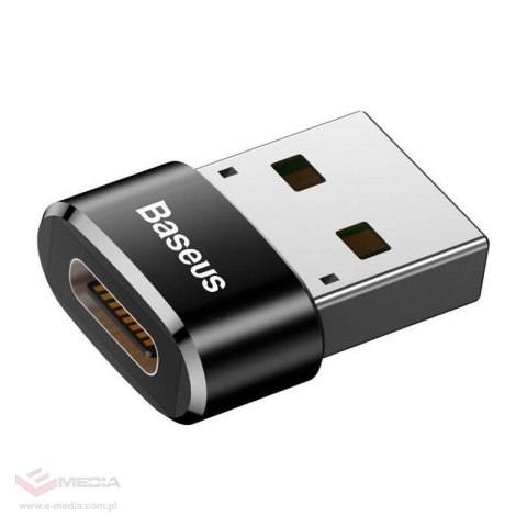 Adapter USB-C do USB-A Baseus 3A (czarny)