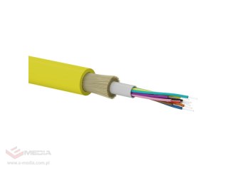 Kabel światłowodowy B2Ca OS2 G657.A1 uniwersalny trudnopalny FireHardy ZW-NOTKtsdD / U-DQ(ZN)BH - SM 24J 9/125 LSOH ALANTEC