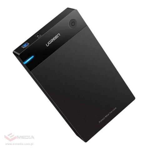 Obudowa zewnętrzna dysku HDD 3,5" UGREEN SATA USB 3.0 	US222 (czarna)