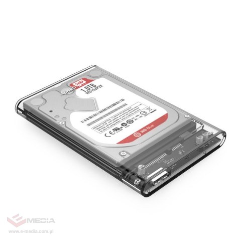 Obudowa zewnętrzna dysku Orico HDD 2,5" + kabel USB 3.0 (5Gbps)