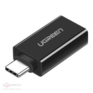 Adapter UGREEN US173 USB-A 3.0 do USB-C 3.1 (czarny)