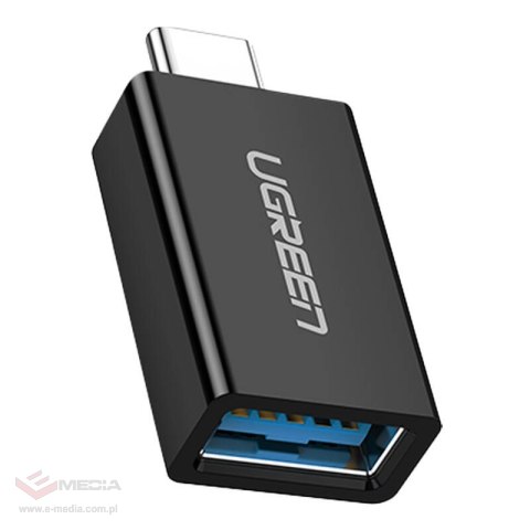 Adapter UGREEN US173 USB-A 3.0 do USB-C 3.1 (czarny)