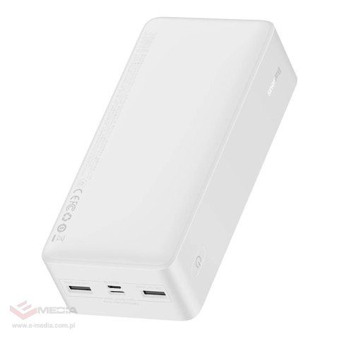 Powerbank Baseus Bipow 30000mAh, 2xUSB, USB-C, 15W (biały)