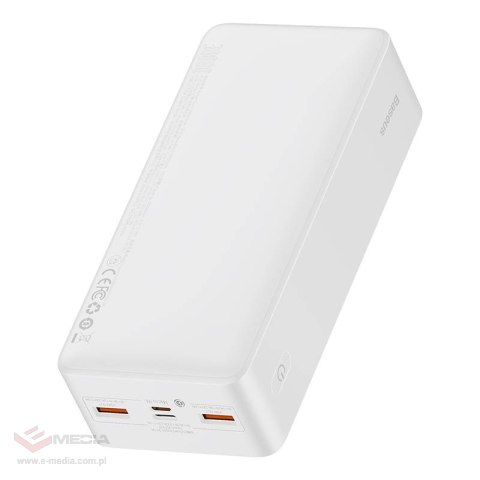 Powerbank Baseus Bipow 30000mAh, 2xUSB, USB-C, 20W (biały)