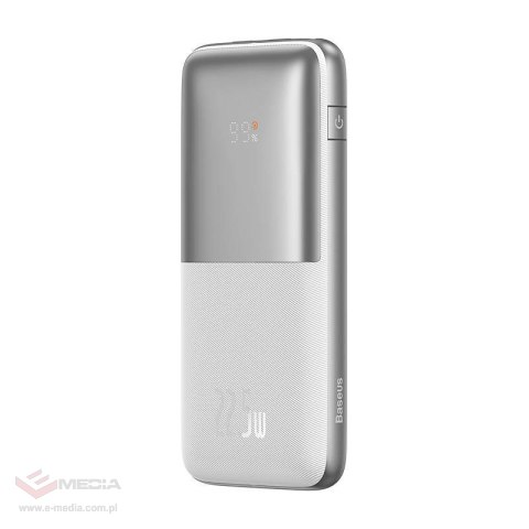 Powerbank Baseus Bipow Pro 10000mAh, 2xUSB, USB-C, 22.5W (biały)