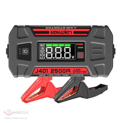 Powerbank / Jump starter Lokithor J401 - 2500A 12V 74Wh