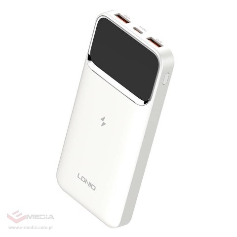 Powerbank Ldnio PQ11 22.5W 10000mAh (biały)