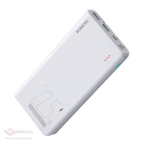 Powerbank Romoss SENSE6F 20000mAh, 22.5W (biały)