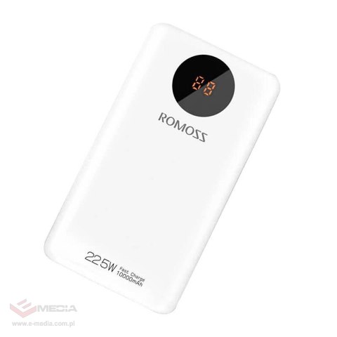 Powerbank Romoss SW10PF 10000mAh, 22.5W (biały)