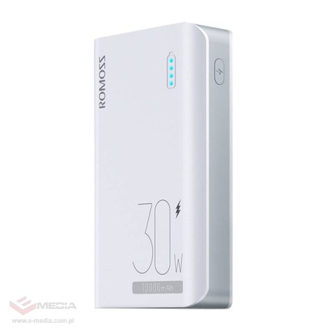 Powerbank Romoss Sense 4S Pro 10000mAh, 30W (biały)