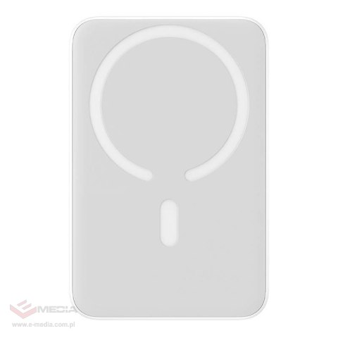 Powerbank magnetyczny Baseus Magnetic Mini 10000mAh, USB-C 20W MagSafe (biały)