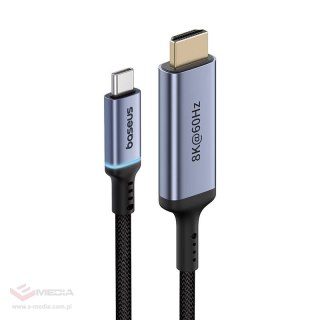 Adapter Baseus USB-C do HDMI High Definition 1.5m (czarny)