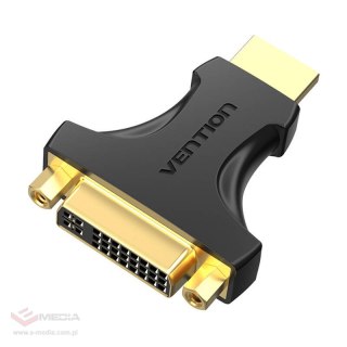 Adapter HDMI męski do DVI (24+5) żeński Vention AIKB0 2-kierunkowy