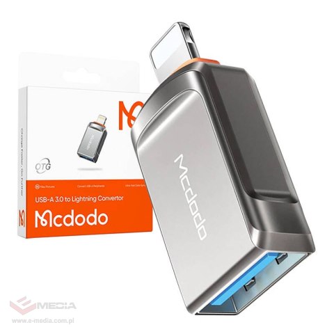 Adapter USB 3.0 do Lightning, Mcdodo OT-8600 (czarny)