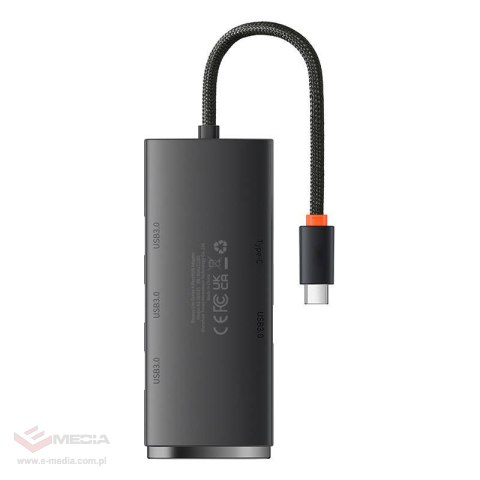 HUB USB 4-portowy USB-C 25CM (25CM)