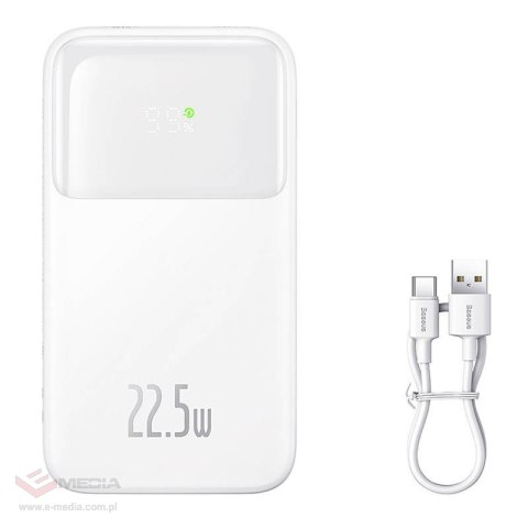 Powerbank Baseus Comet 10000mAh 22.5W (biały)