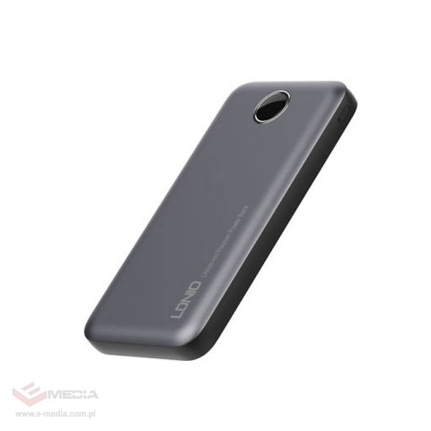 Powerbank LDNIO Ultra Slim P10, 10000mAh (szary)