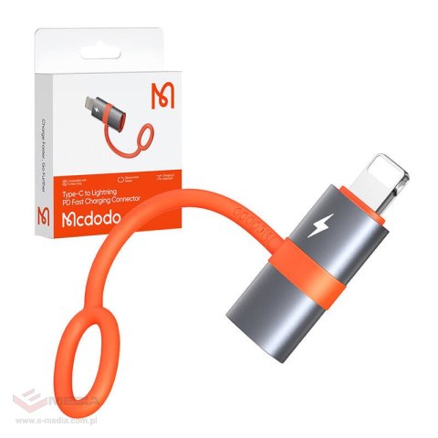 Adapter USB-C do Lightning, Mcdodo OT-0510, 36W (czarny)