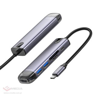 Hub USB-C Mcdodo HU-7420 10w1 (USB-C, HDMI, VGA, USB3.0*2, USB3.0*2, SD, TF)