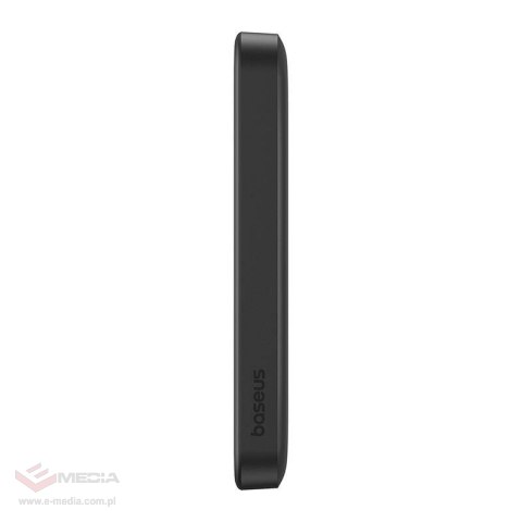 Magnetyczny mini powerbank Baseus 5000mAh, USB-C 20W (czarny)