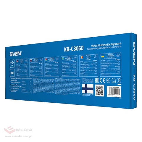 Klawiatura Sven KB-C3060 (czarna)