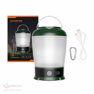 Lampa kempingowa Superfire T31, 320lm, USB