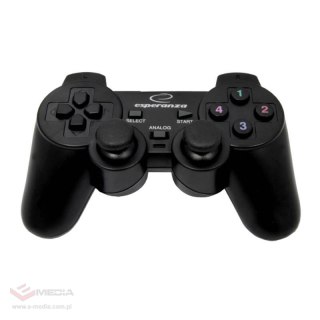 Gamepad przewodowy Esperanza EG102 (czarny)