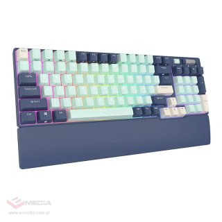 Klawiatura mechaniczna Royal Kludge RK96 RGB, brown switch (niebieska)