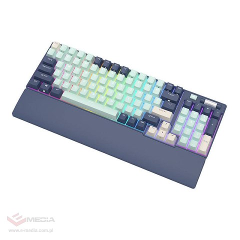 Klawiatura mechaniczna Royal Kludge RK96 RGB, brown switch (niebieska)