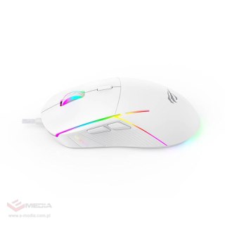 Mysz gamingowa Havit MS961 RGB 1200-12000 DPI (biała)