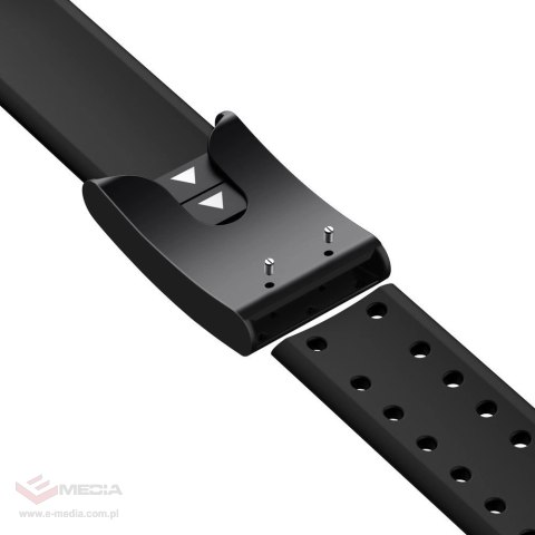 Baseus Slip-Thru pasek opaska bransoleta do Apple Watch 3/4/5/6/SE 38mm/40mm czarny (LBWSE-01)