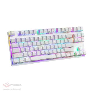 Klawiatura mechaniczna Motospeed K82 RGB (biała)