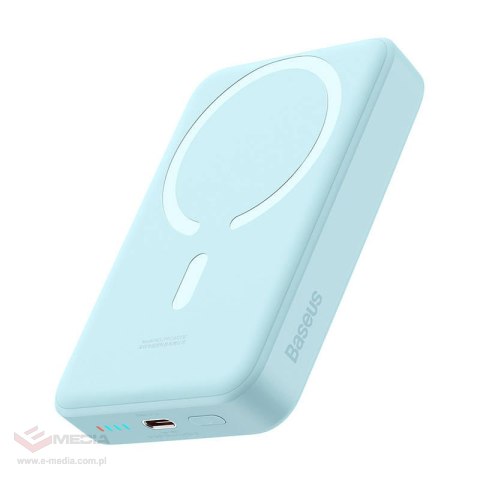 Powerbank mini Baseus 10000mAh, USB-C 30W (niebieski)