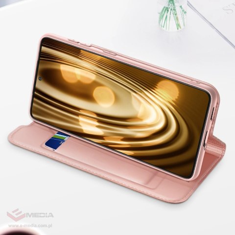 Dux Ducis Skin Pro kabura etui pokrowiec z klapką Samsung Galaxy S22+ (S22 Plus) złoty