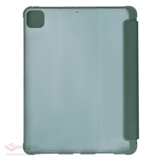 Stand Tablet Case etui Smart Cover pokrowiec na iPad mini 2021 z funkcja podstawki zielony