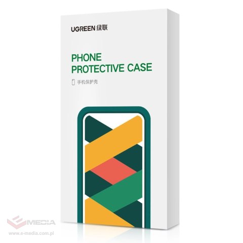 Ugreen Protective Silicone Case gumowe elastyczne silikonowe etui pokrowiec iPhone 13 Pro niebieski