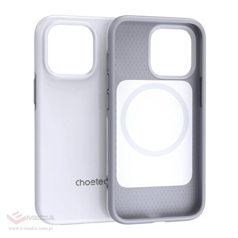 Choetech MFM Anti-drop case etui Made For MagSafe do iPhone 13 Pro biały (PC0113-MFM-WH)