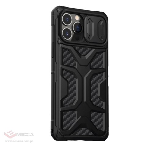 Nillkin Adventurer Case etui do iPhone 13 Pro Max pancerny pokrowiec z osłoną na aparat czarny