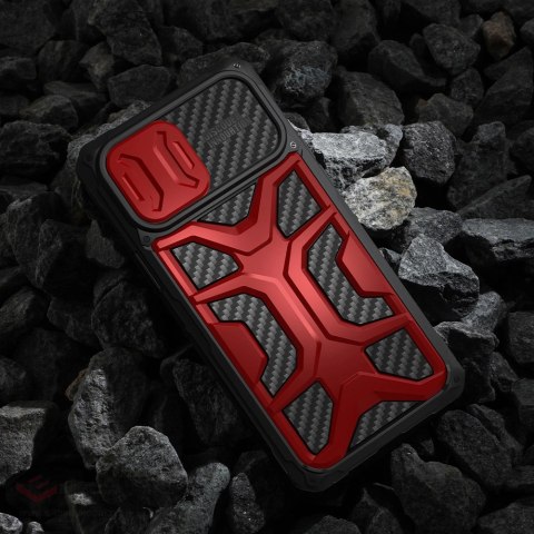 Nillkin Adventurer Case etui do iPhone 13 Pro Max pancerny pokrowiec z osłoną na aparat czarny