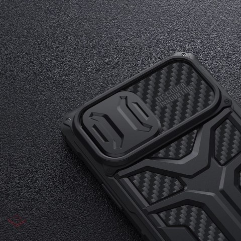 Nillkin Adventurer Case etui do iPhone 13 Pro pancerny pokrowiec z osłoną na aparat czarny