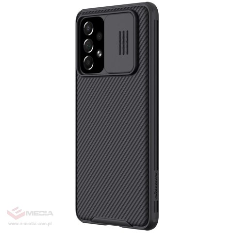 Nillkin CamShield Pro Case pancerne etui pokrowiec osłona na aparat kamerę Samsung Galaxy A73 czarny