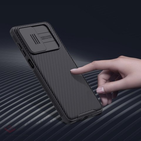 Nillkin CamShield Pro Case pancerne etui pokrowiec osłona na aparat kamerę Samsung Galaxy A73 czarny