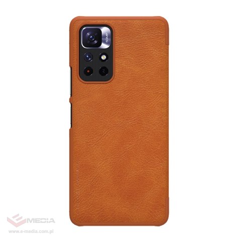 Nillkin Qin Case etui do Xiaomi Redmi Note 11T 5G / Note 11S 5G / Note 11 5G (China) / Poco M4 Pro 5G osłona na aparat kabura po