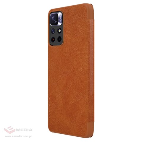 Nillkin Qin Case etui do Xiaomi Redmi Note 11T 5G / Note 11S 5G / Note 11 5G (China) / Poco M4 Pro 5G osłona na aparat kabura po