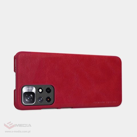 Nillkin Qin Case etui do Xiaomi Redmi Note 11T 5G / Note 11S 5G / Note 11 5G (China) / Poco M4 Pro 5G osłona na aparat kabura po