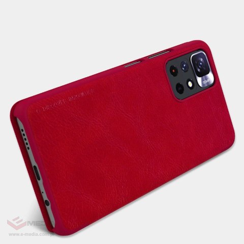 Nillkin Qin Case etui do Xiaomi Redmi Note 11T 5G / Note 11S 5G / Note 11 5G (China) / Poco M4 Pro 5G osłona na aparat kabura po