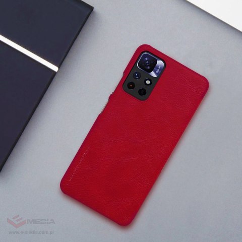 Nillkin Qin Case etui do Xiaomi Redmi Note 11T 5G / Note 11S 5G / Note 11 5G (China) / Poco M4 Pro 5G osłona na aparat kabura po