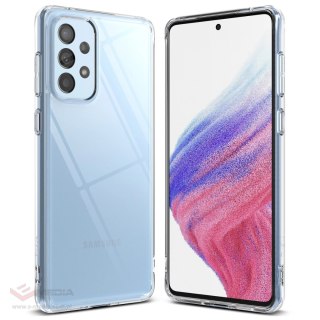 Ringke Fusion etui pokrowiec z żelową ramką Samsung Galaxy A73 przezroczysty